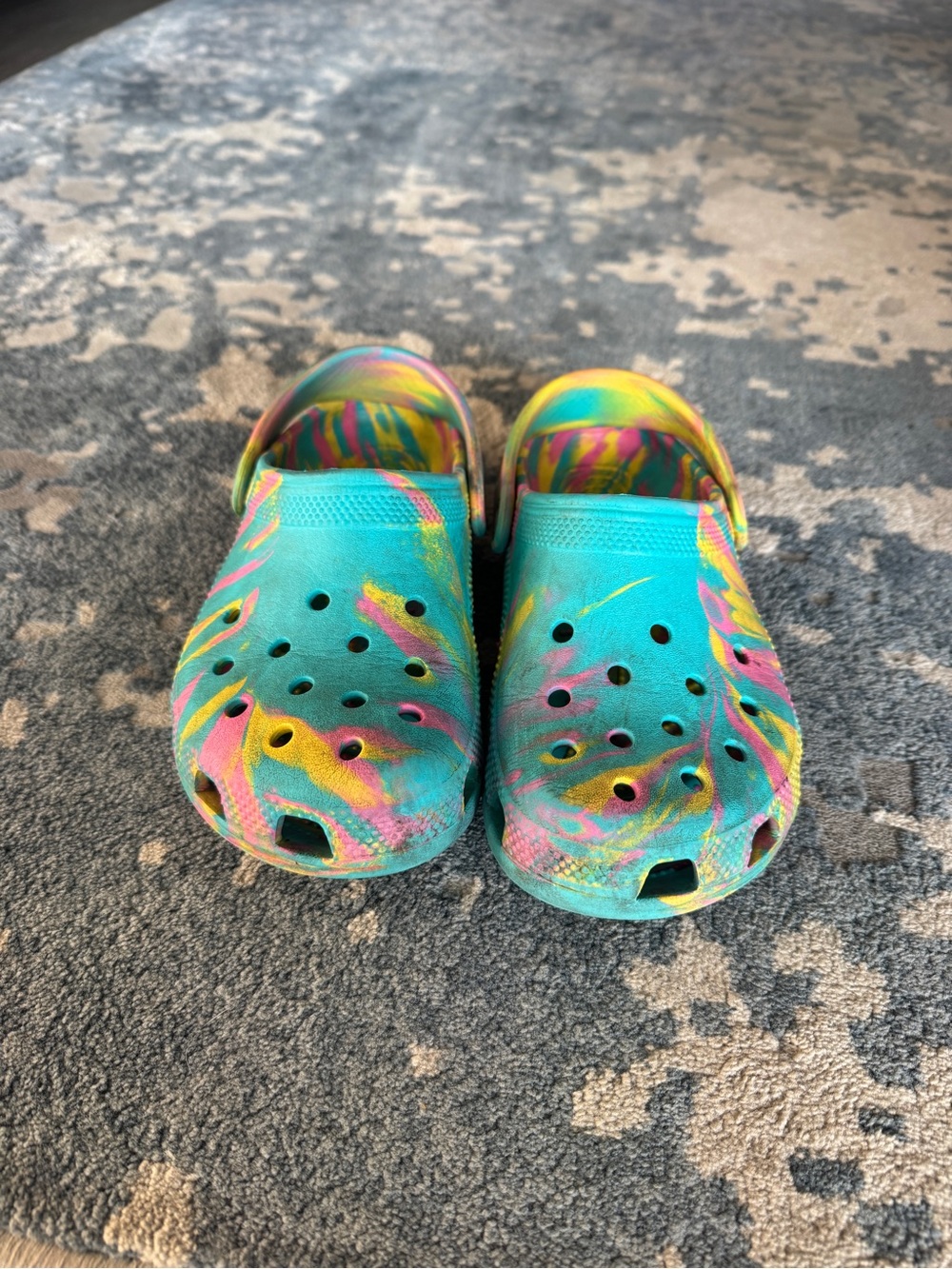 Kids crocs classic Tie-Dye Clogs